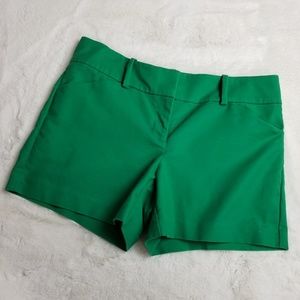Ann Taylor Factory Kelly Green Shorts